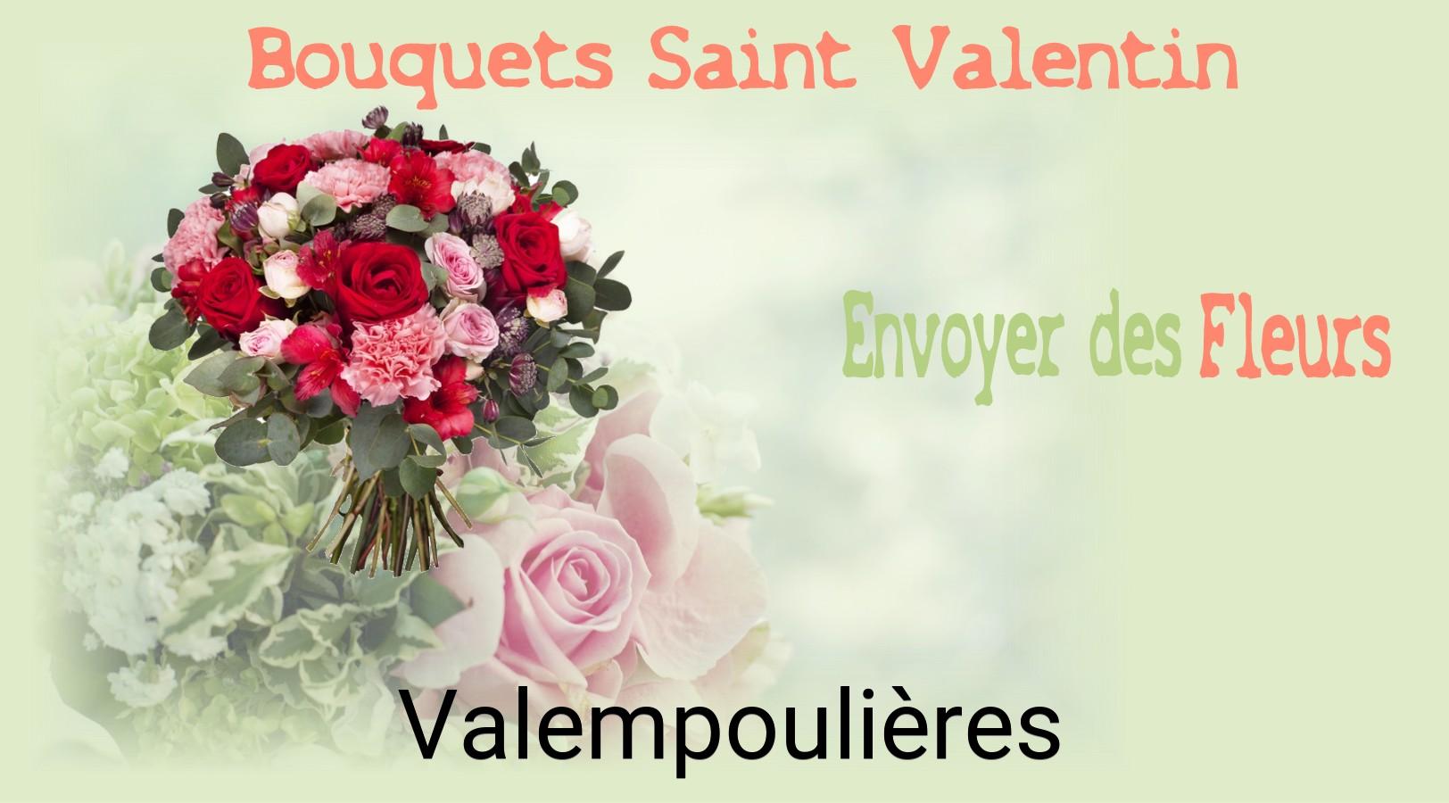 Roses de Saint-Valentin livrées à Valempoulières